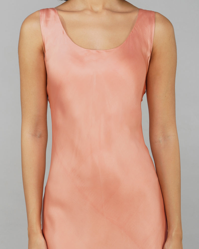 Bias-cut slip dress