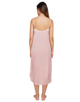 Beetle Pink Organic Cupro Slip Dress